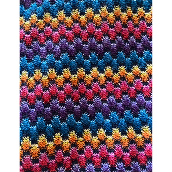 NWT Trina Turk Perleen Rainbow Honeycomb Pant Size - Picture 3 of 7